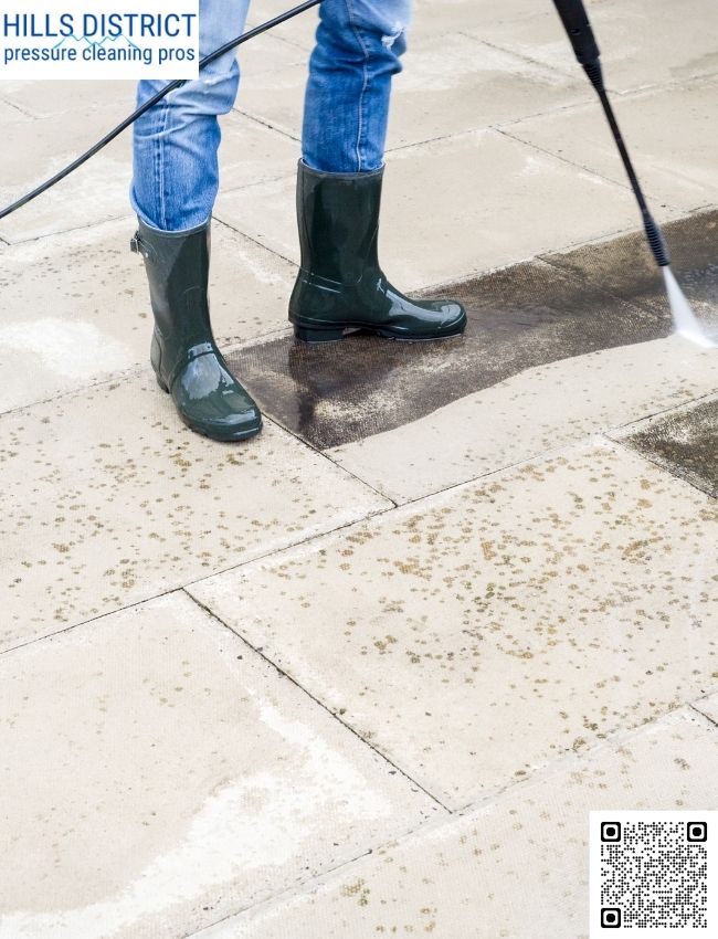 What safety measures are taken during roof cleaning?
