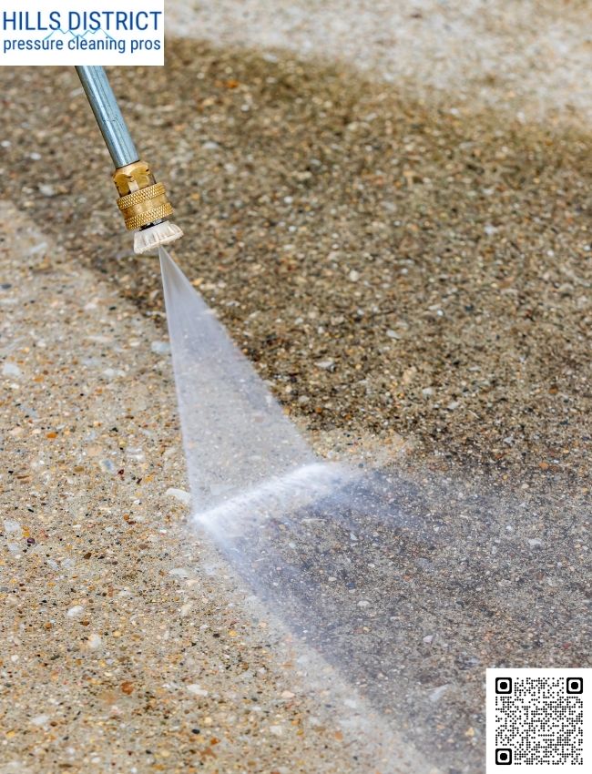 How does pressure cleaning affect painted surfaces?