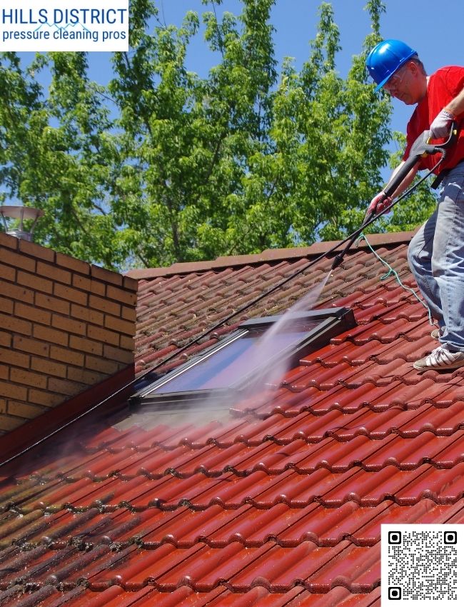 How does pressure cleaning affect painted surfaces?