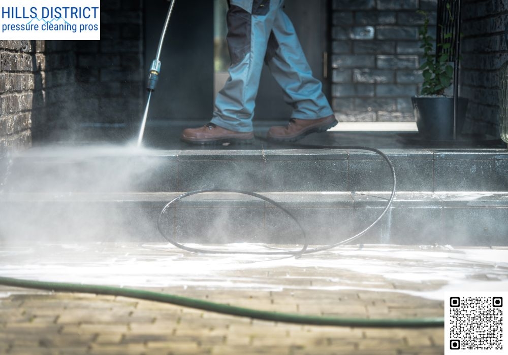 What is included in the house washing service?
