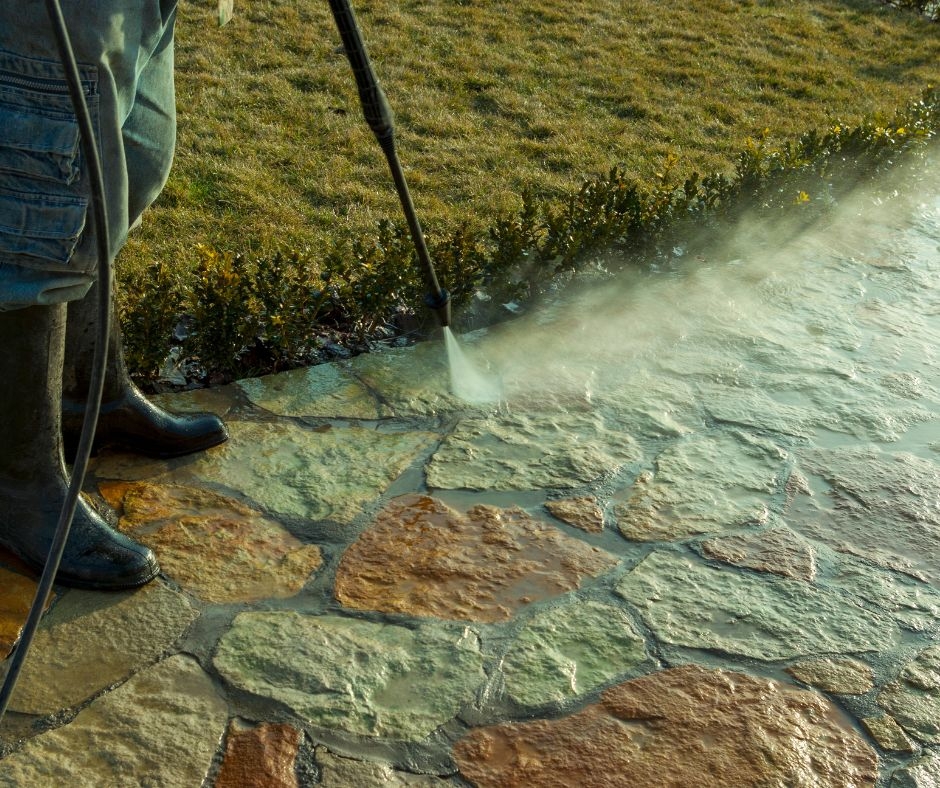 What can I do to keep my property clean between pressure washing services?