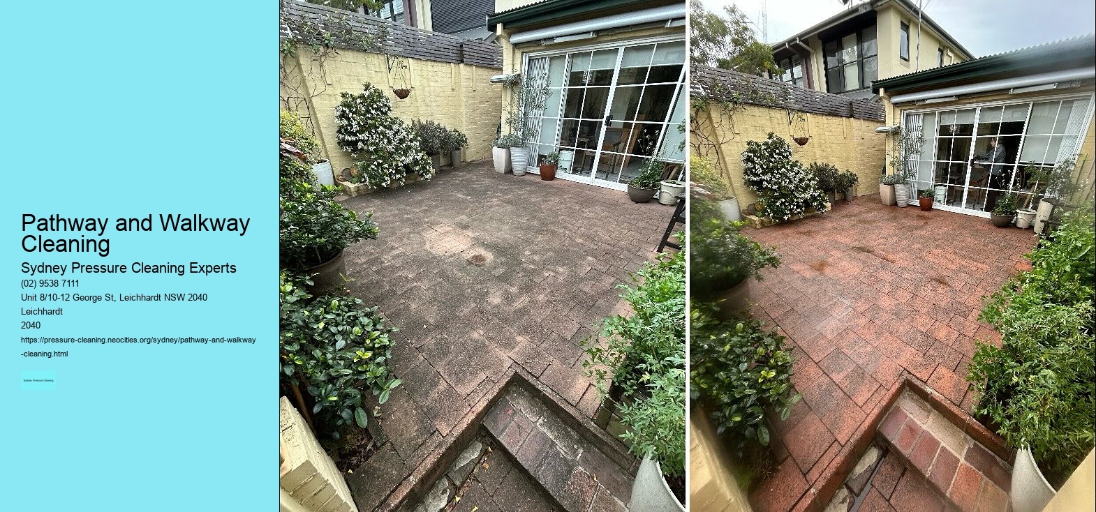 Pathway and Walkway Cleaning